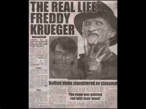 Freddy Krueger real or real